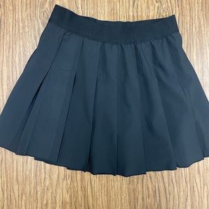 Varsity Sport black pleated tennis skirt